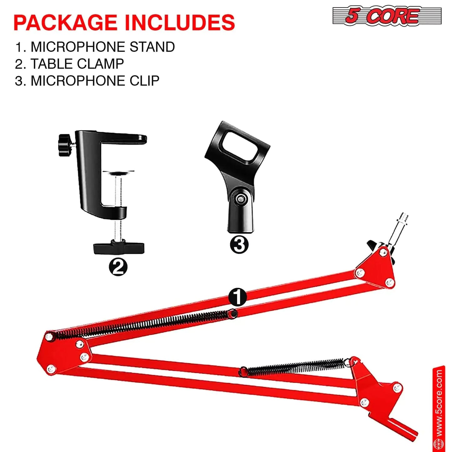 5Core Microphone Boom Arm